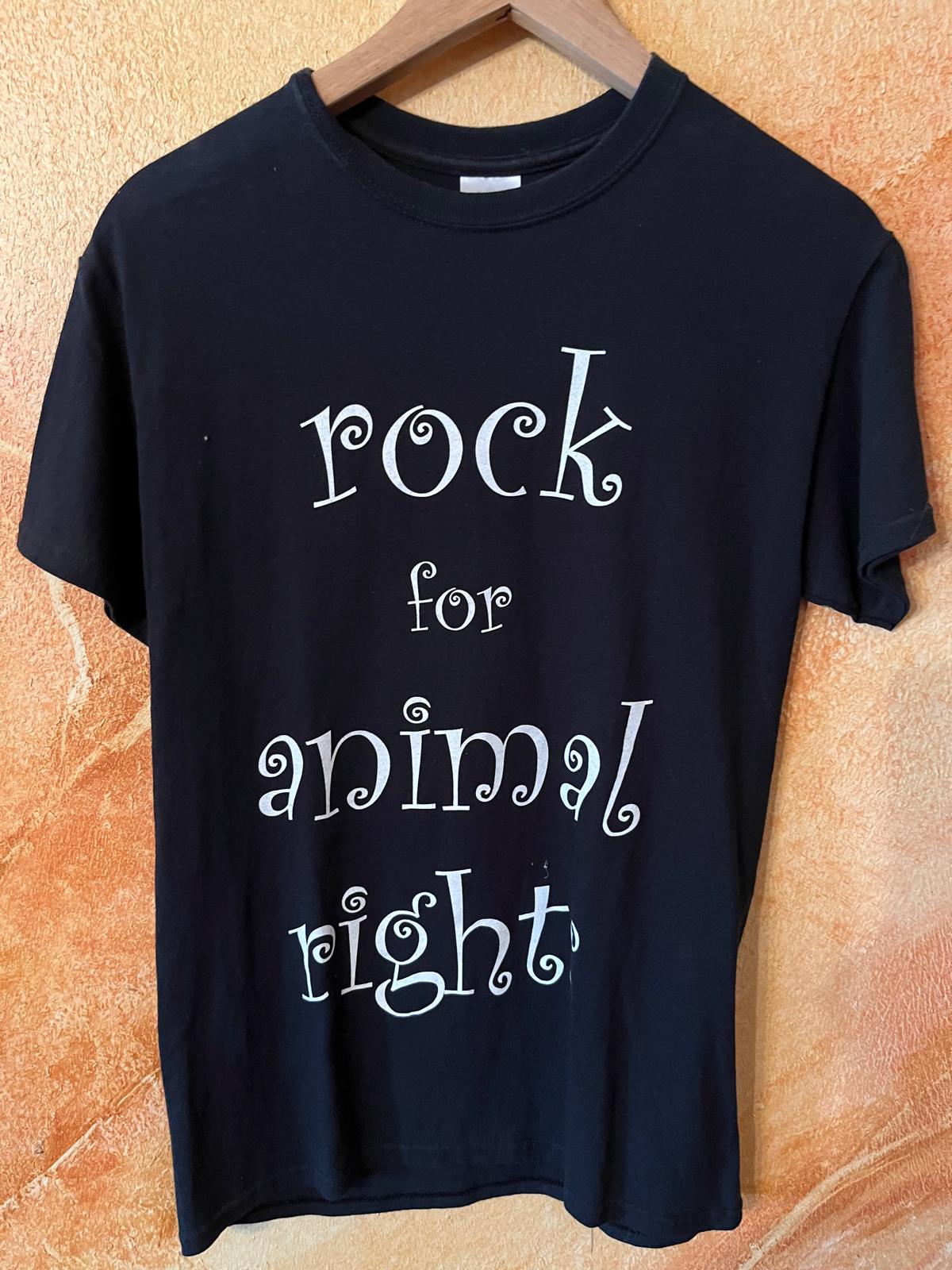 rock for animal rights shirt 2013 unisex