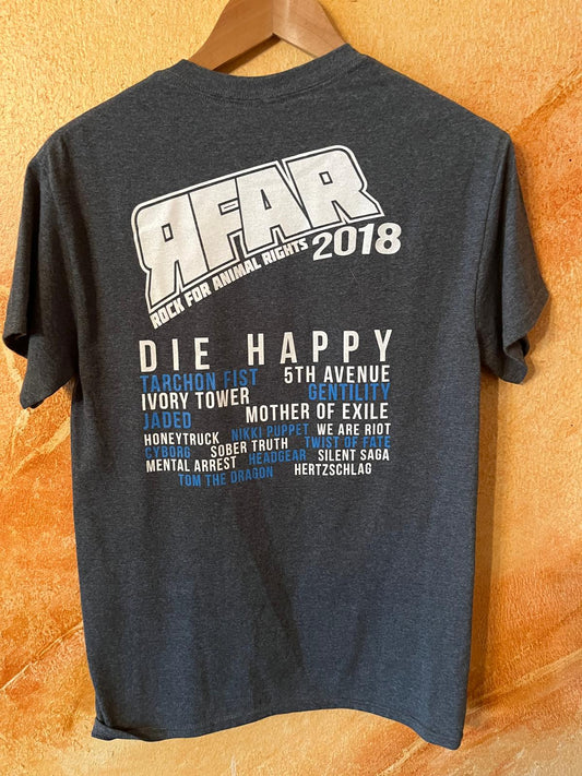 rock for animal rights 2018 T-Shirt men